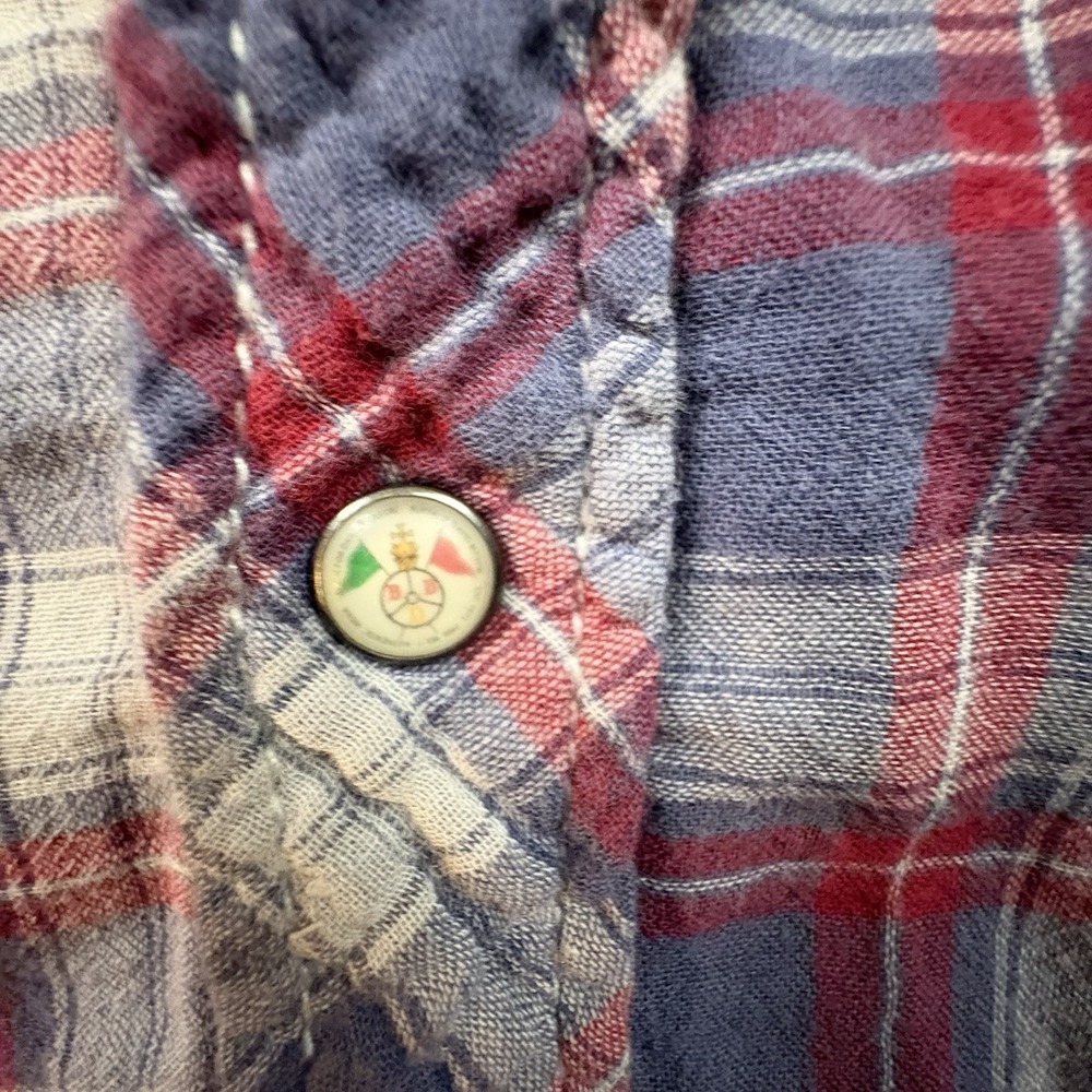 Buffalo David Bitton Men's L (Fits like M) Multicolor SS Plaid SEE DESCRIPTION - Picture 11 of 16